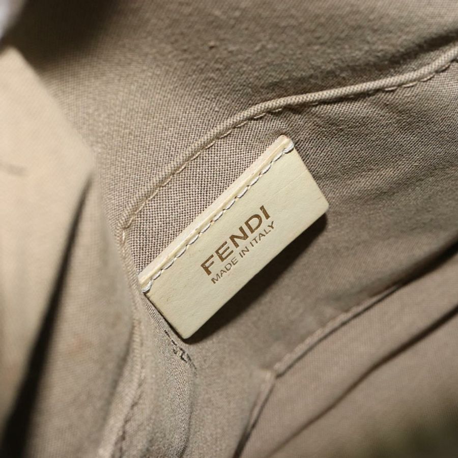 【日本直送】FENDI Zucca帆布手提包 PVC 多色金色 正品 152378V-19