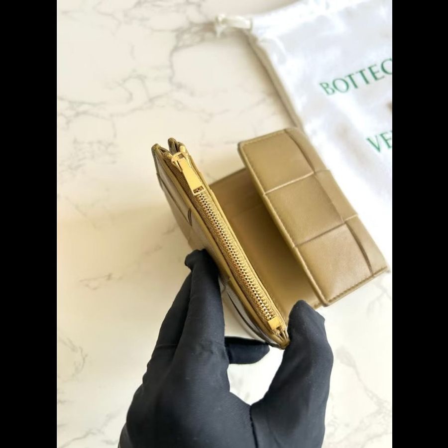 【LA LUNE】Bottega Veneta BV Cassette 短夾 皮夾 錢包 中夾 古董包 二手包-7