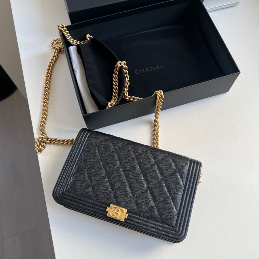 ✨Chanel leboy woc配件齊全 有購證 晶片款-1