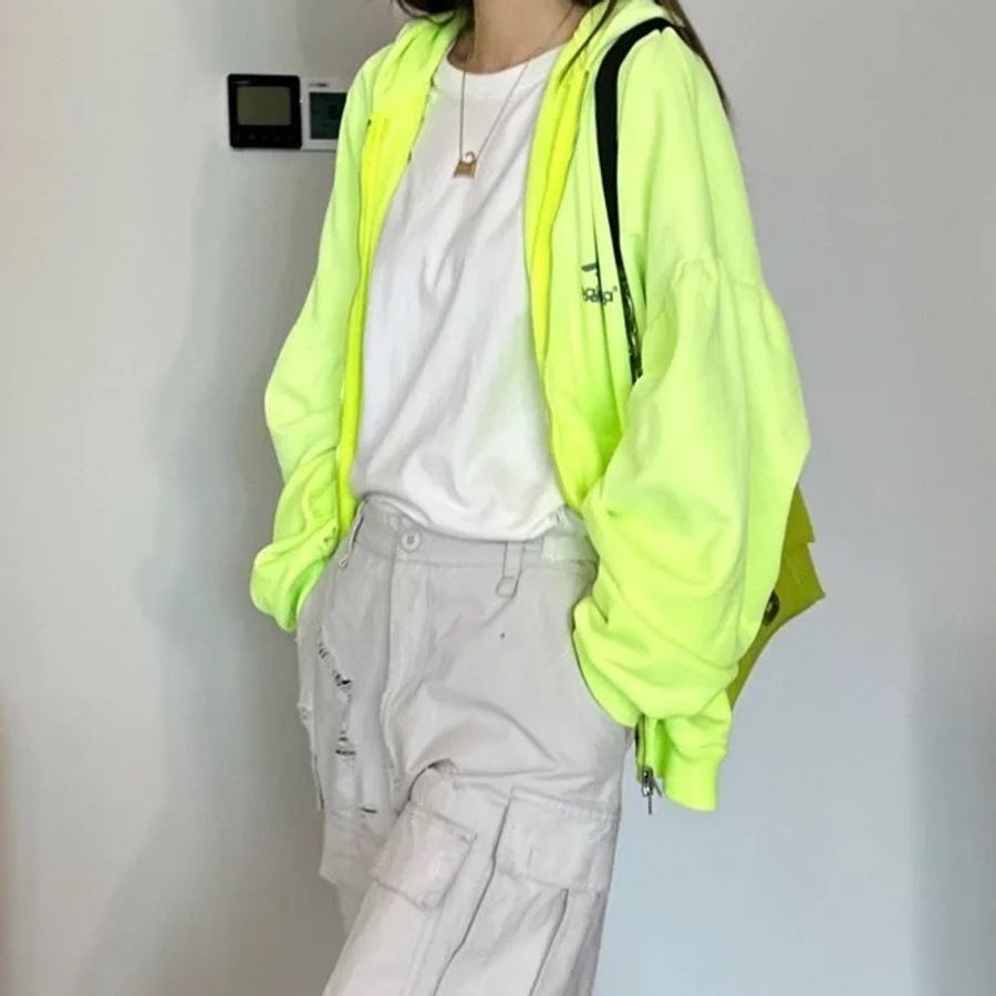 多明星同款🈶臺灣購證😍全新Balenciaga巴黎世家顯白亮色外套L號-5