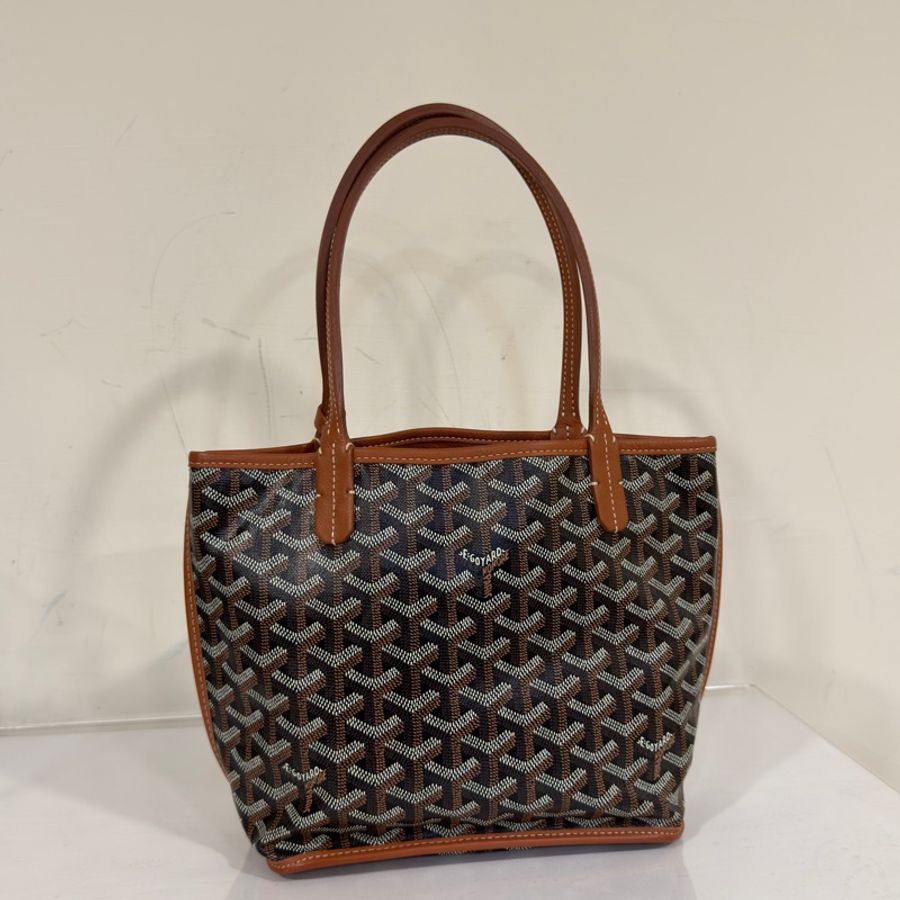 🈶購證 #近新閒置 #全網最低💰 Goyard mini tote小托特🉑肩背 #小紅書爆款-12