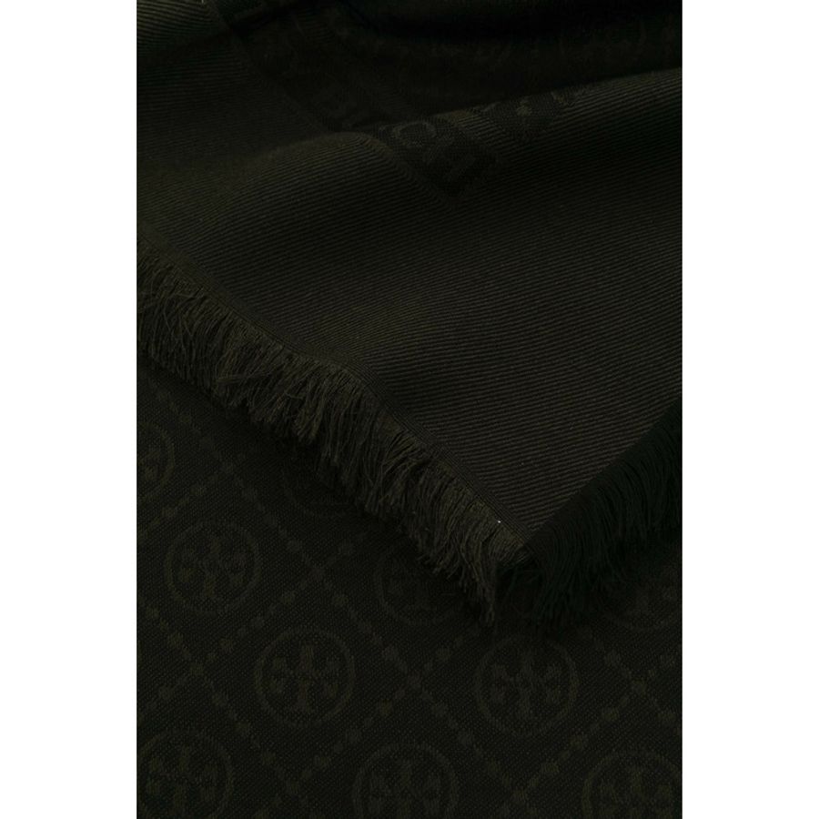 T Monogram Jacquard Traveler 圍巾-2
