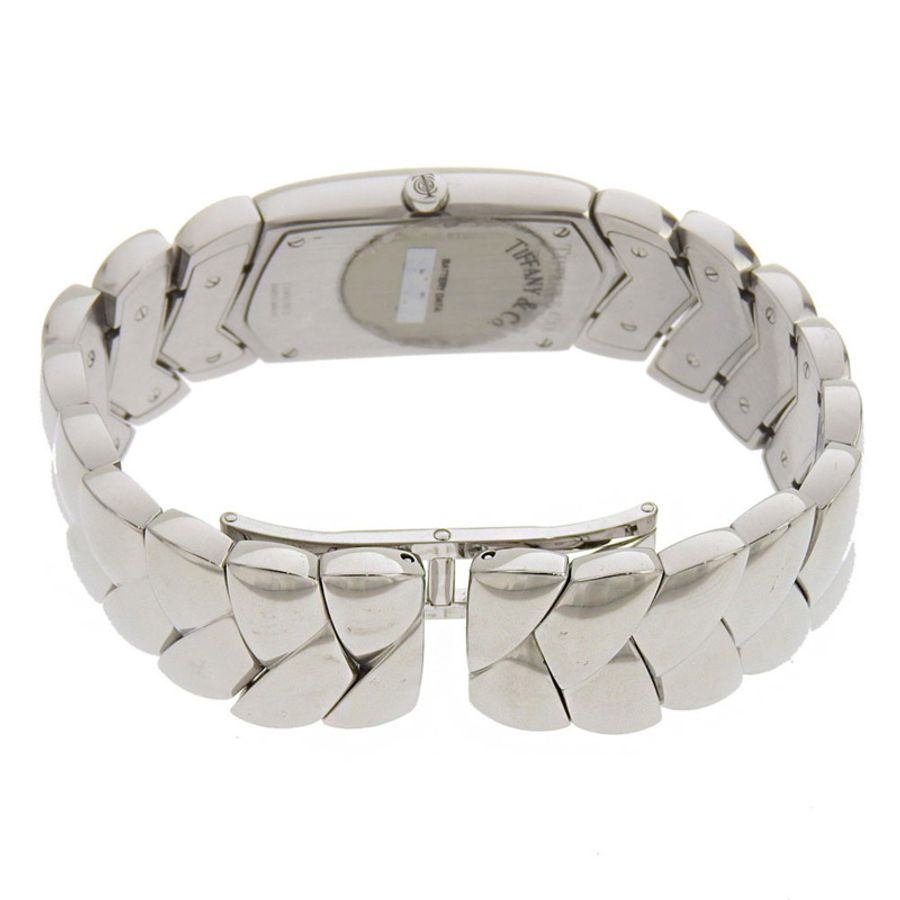 Tiffany & Co.) 女士 Tisolo 手錶 Z6301.10,不鏽鋼石英模擬顯示,黑色錶盤-4