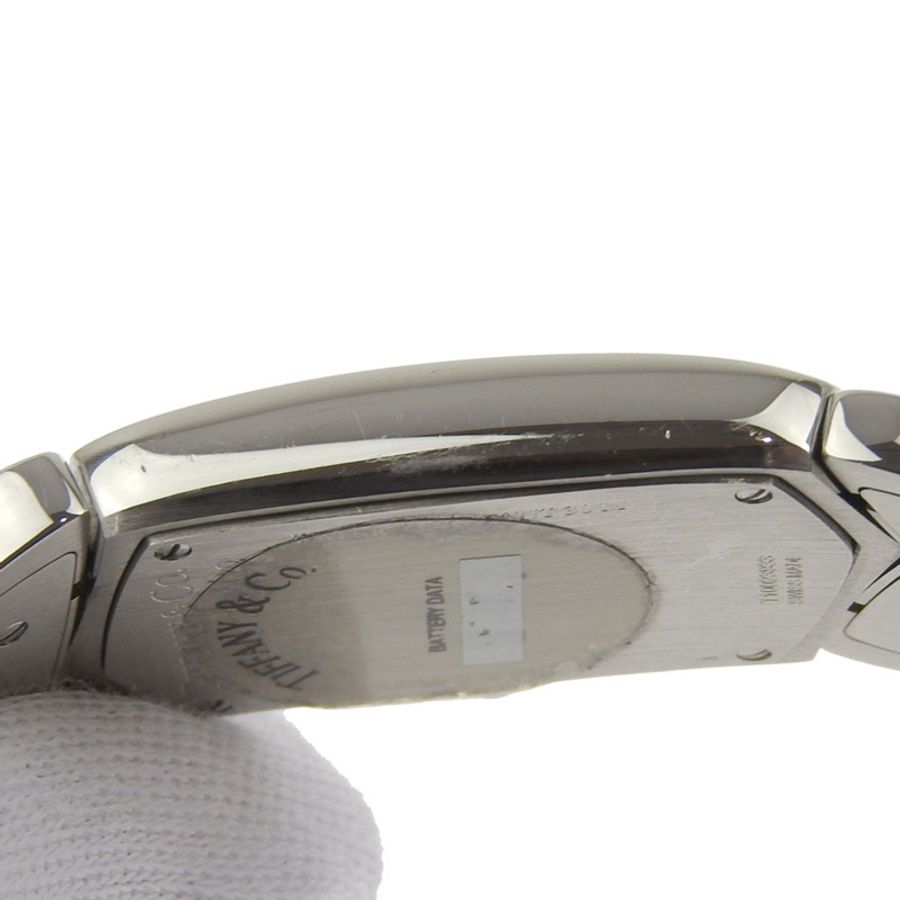 Tiffany & Co.) 女士 Tisolo 手錶 Z6301.10,不鏽鋼石英模擬顯示,黑色錶盤-6