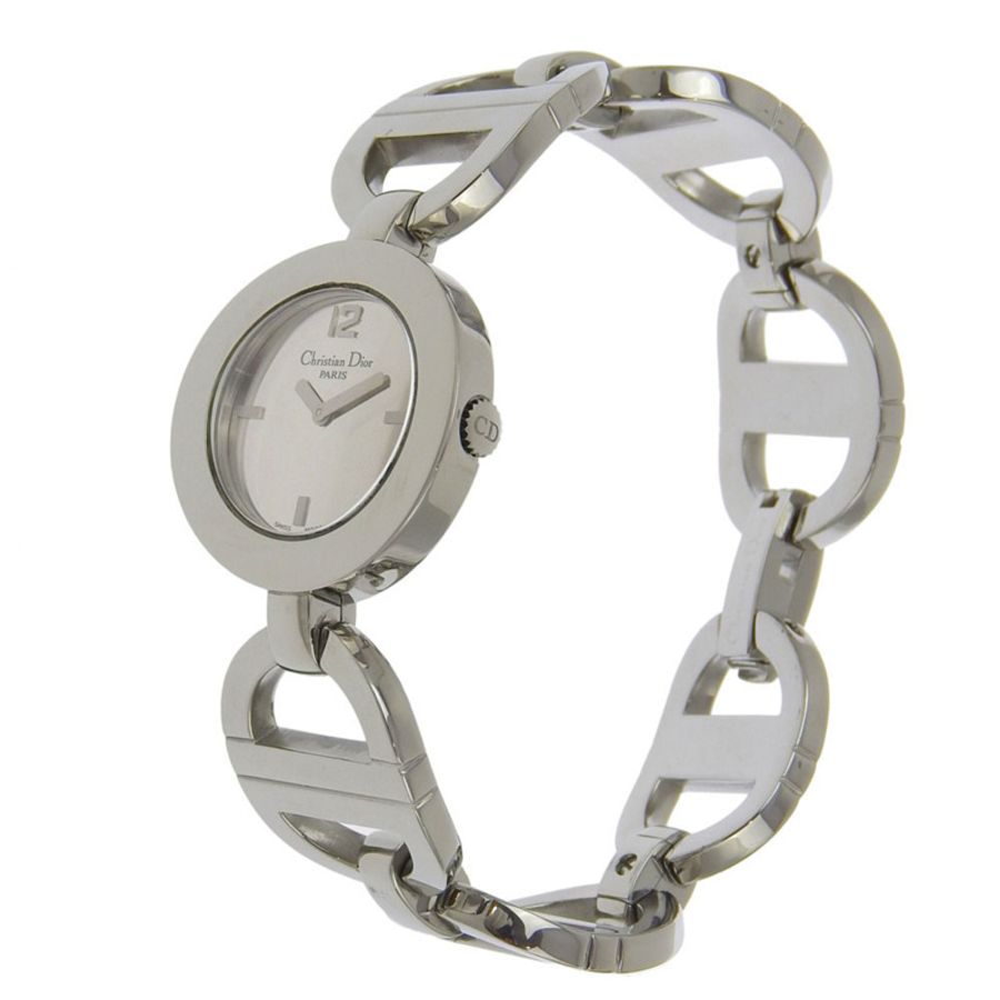 Dior Maris腕錶 CD022110,不鏽鋼石英指針顯示,黑色錶盤,女士款-1