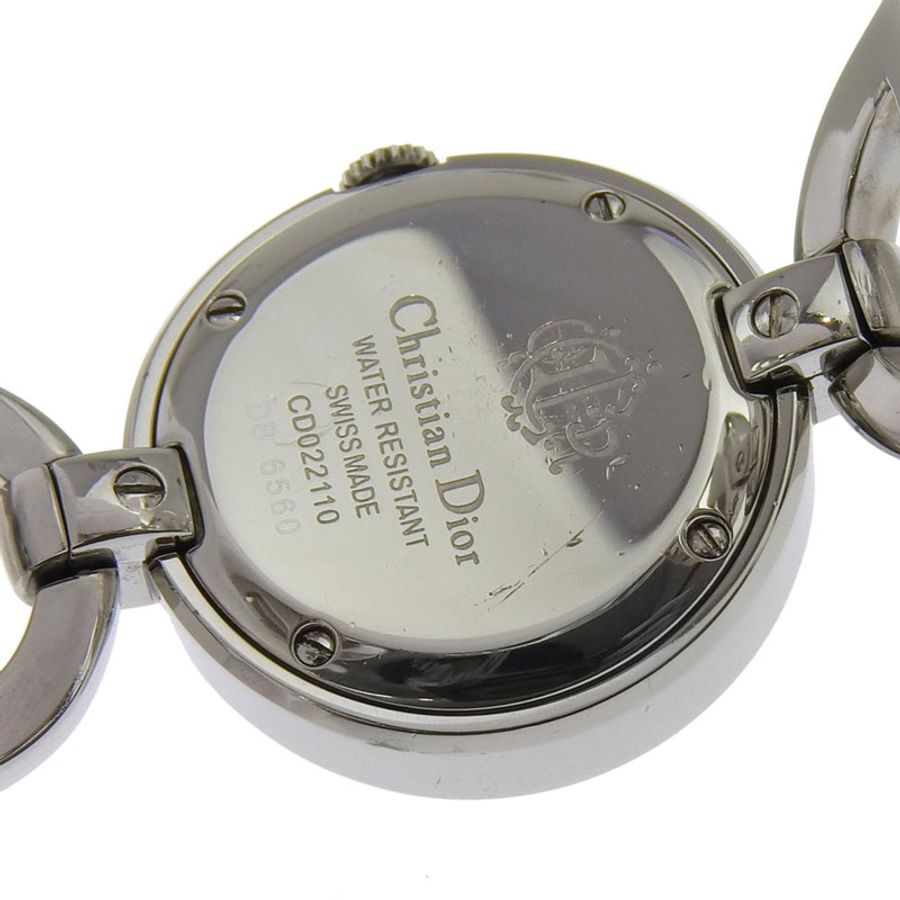 Dior Maris腕錶 CD022110,不鏽鋼石英指針顯示,黑色錶盤,女士款-6