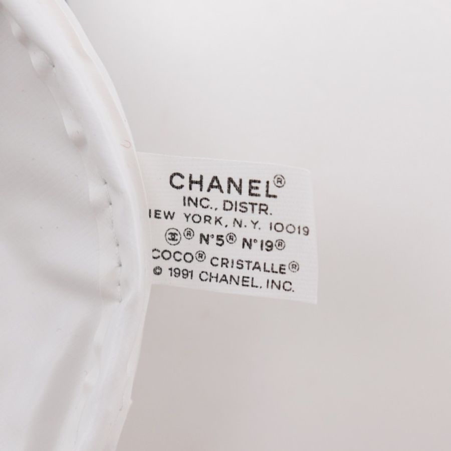 香奈兒 31rue Cambon 化妝包,新穎款,棉質,黑色,拉鍊,女士-8