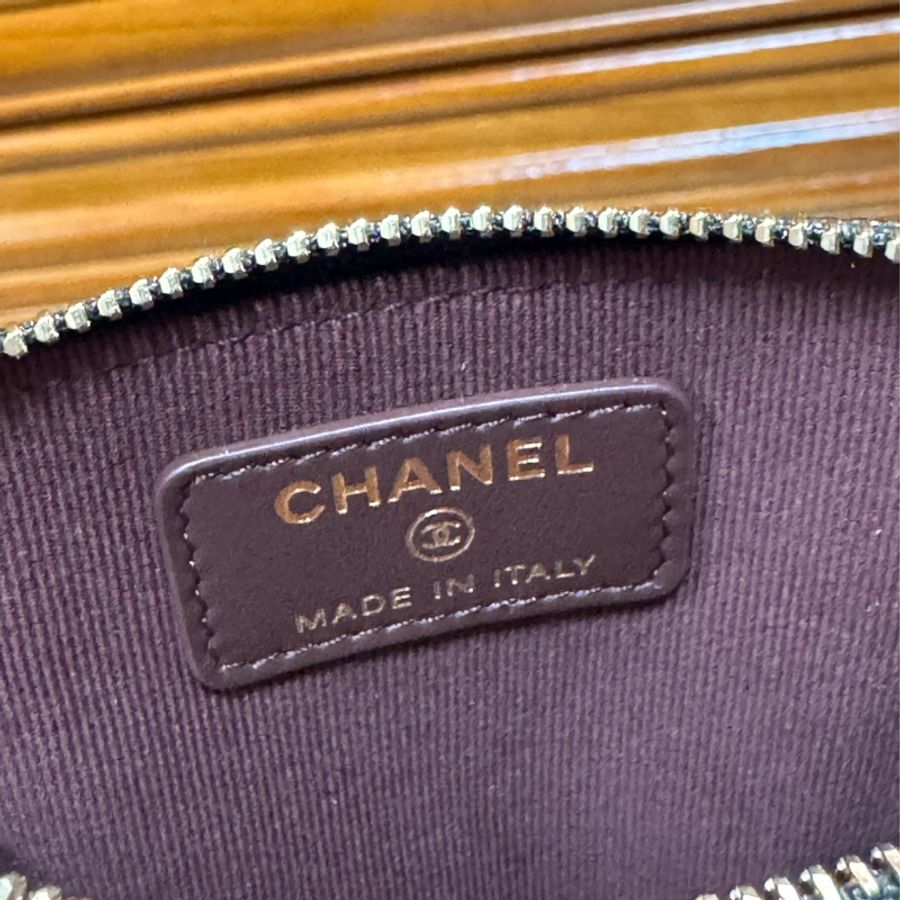 全新Chanel 吐司零錢包 卡夾包 拉鍊零錢包 尚未撕膜-3