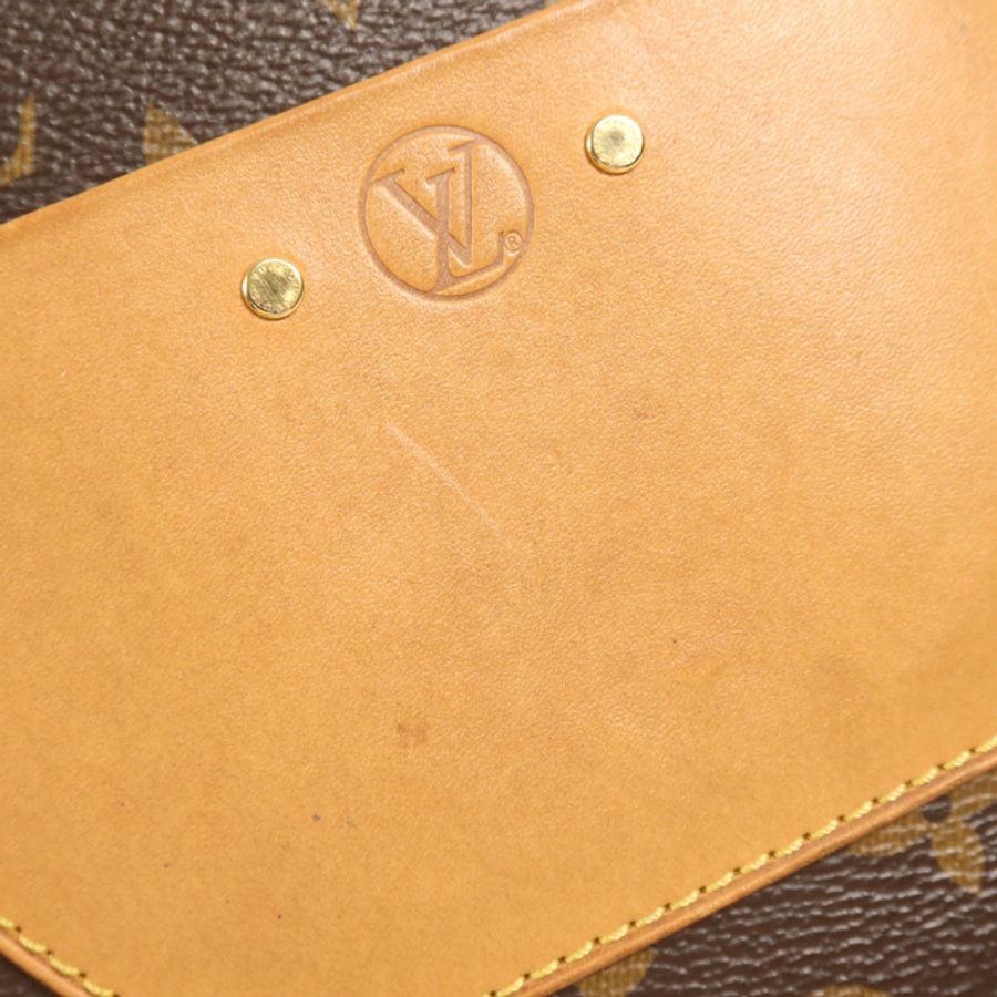 LOUIS VUITTON Monogram Boite Chapeau Souple MM金扣肩背袋-12