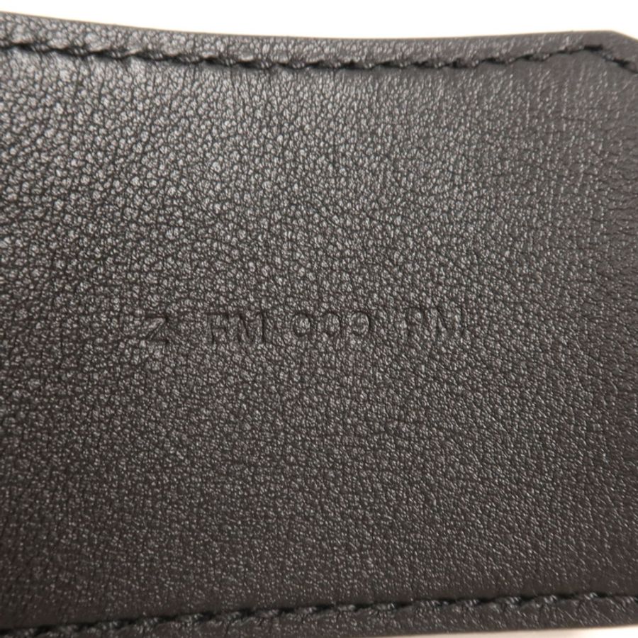 HERMES Epsom/Swift皮革Kelly Pocket Strap金扣肩帶Noir-7