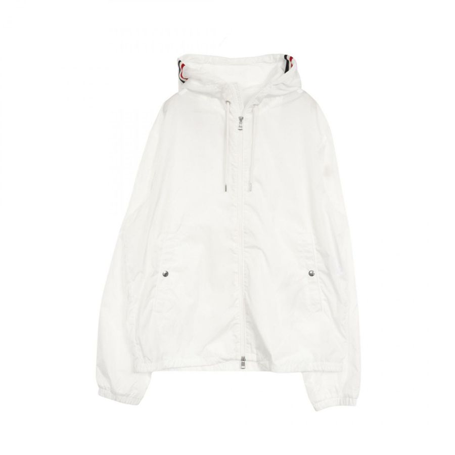 MONCLER GRIMPEURS 連帽外套 1A00077 尼龍 白色 #5 二手男款-0