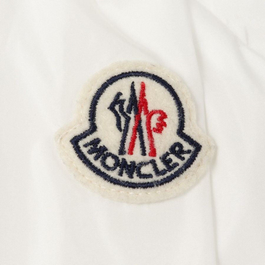 MONCLER GRIMPEURS 連帽外套 1A00077 尼龍 白色 #5 二手男款-4