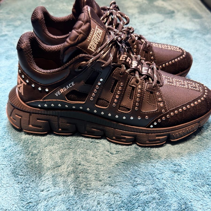 Versace La Greca 短筒運動鞋 凡賽斯 全新未使用-1