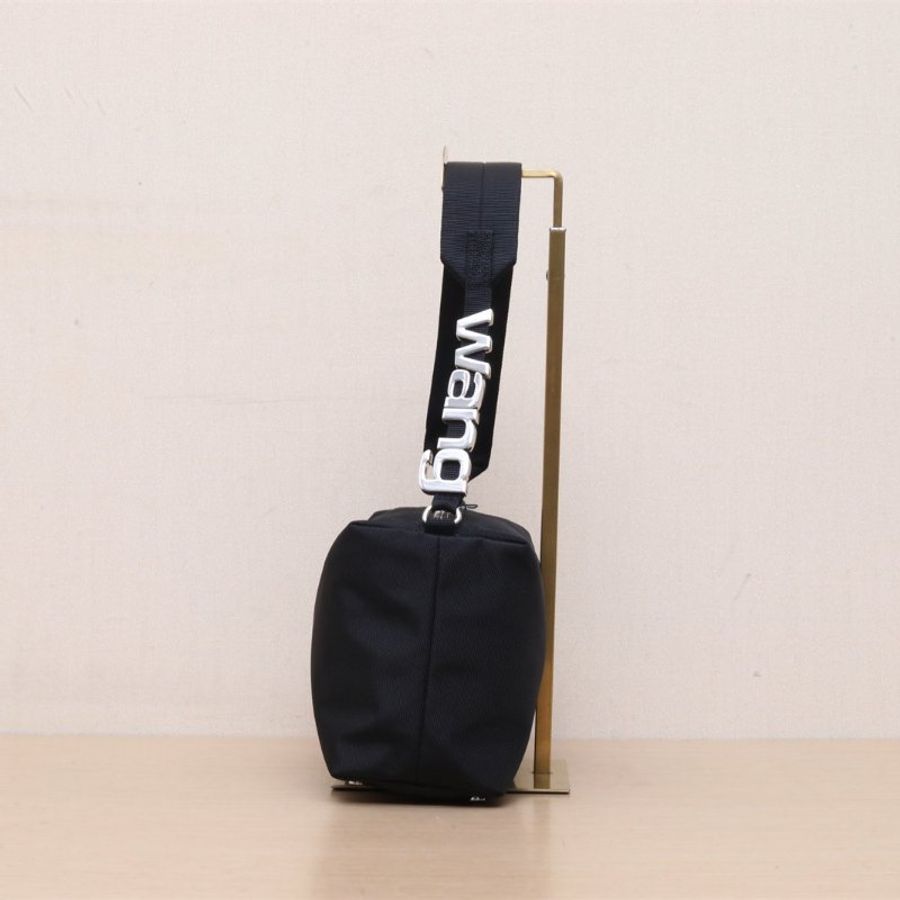 ALEXANDER WANG 黑色尼龍帆布腋下包肩背包-4