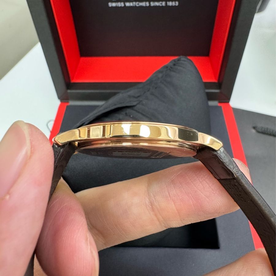 天梭 TISSOT 韓系小姊姊 瑞士復古錶 玫瑰金-9