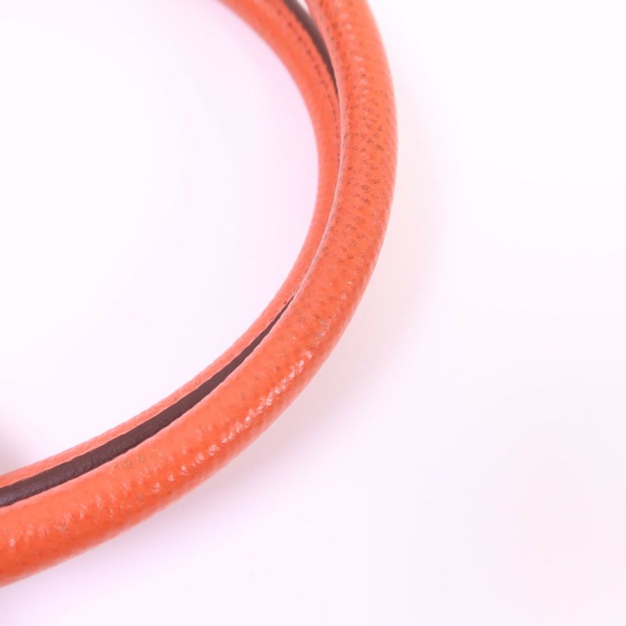 HERMES Epsom皮革Bolide 27銀扣手挽肩背兩用袋Rose Jaipur-18