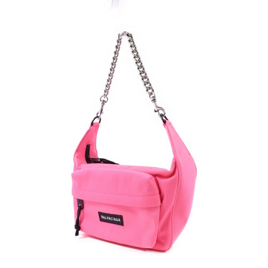 BALENCIAGA 帆布Raver Bag鏈帶肩背袋-2