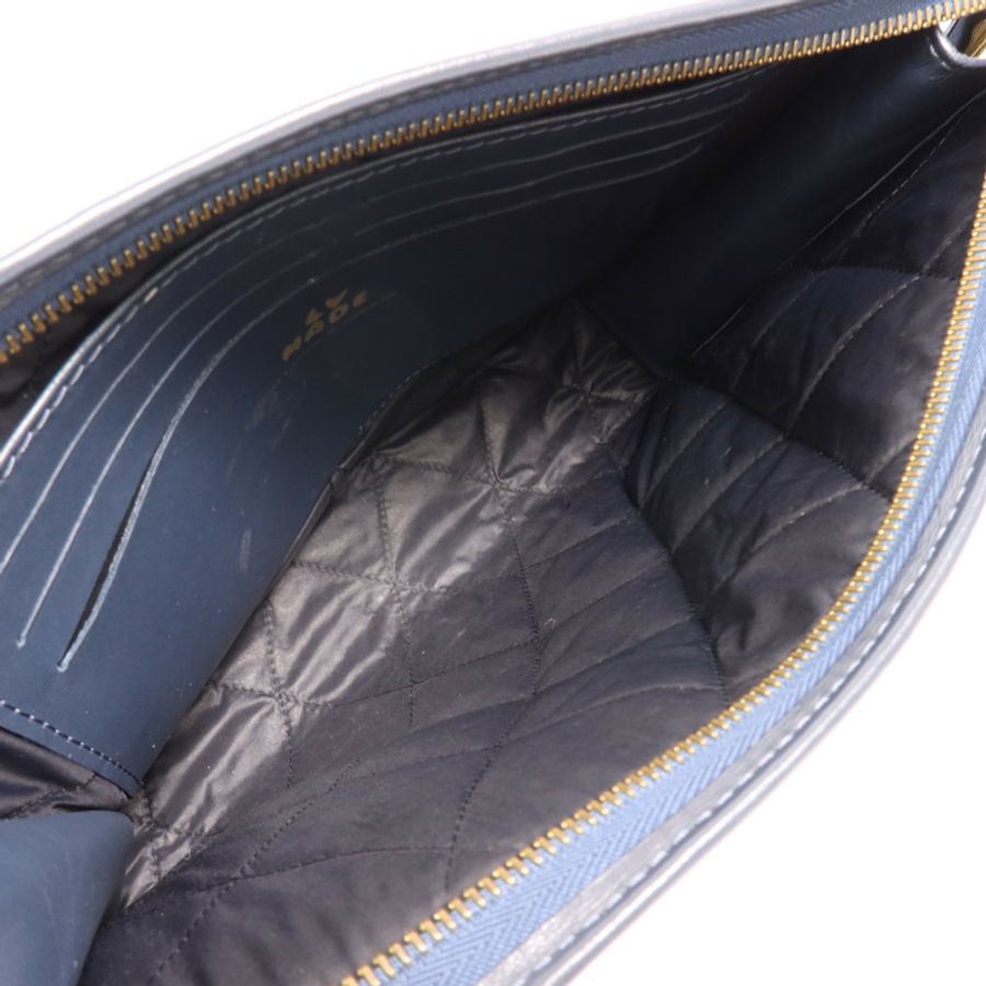 LOUIS VUITTON Monogram Denim LV X Nigo Pochette Voyage金扣手拿包-4