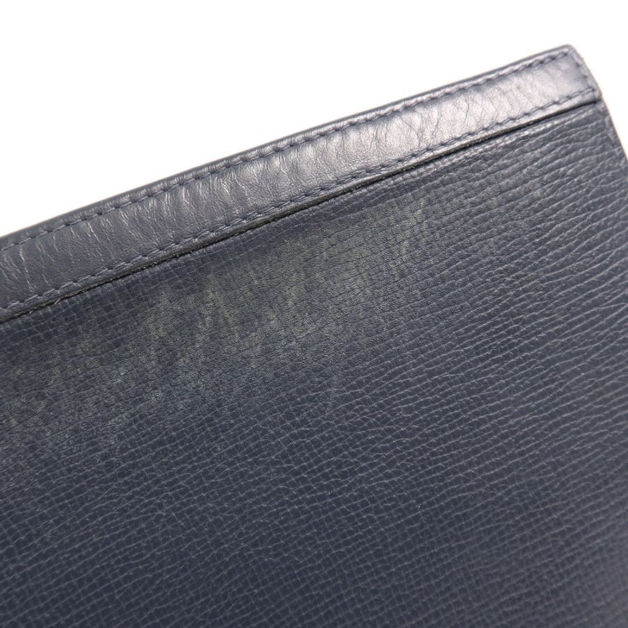 LOUIS VUITTON Monogram Denim LV X Nigo Pochette Voyage金扣手拿包-10