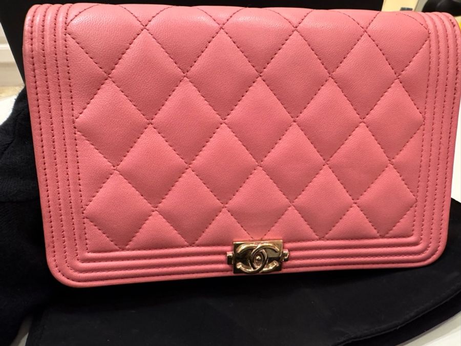 Chanel Woc 粉色(7成新)-5