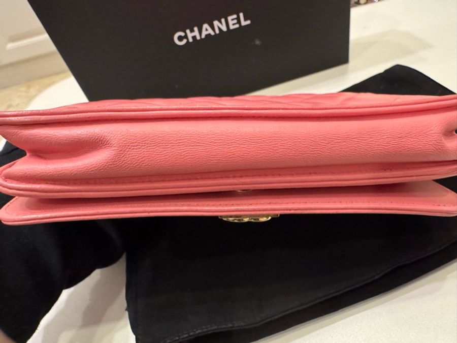 Chanel Woc 粉色(7成新)-8