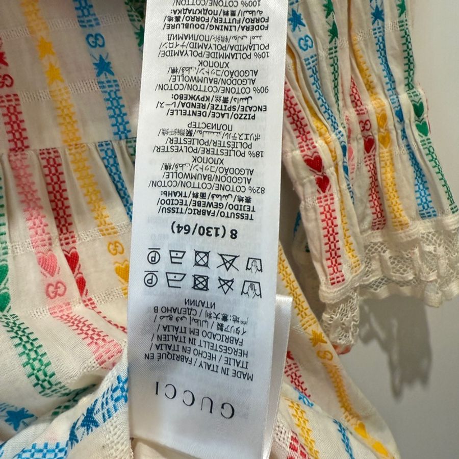 Gucci 美美女孩洋裝 130-9