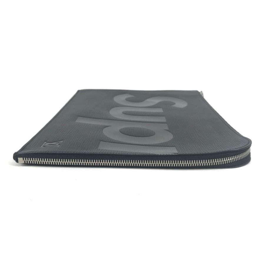 路易威登 M67754 Epi 皮革 Supreme Pochette Jour GM 黑色手拿包,男士,黑色-10
