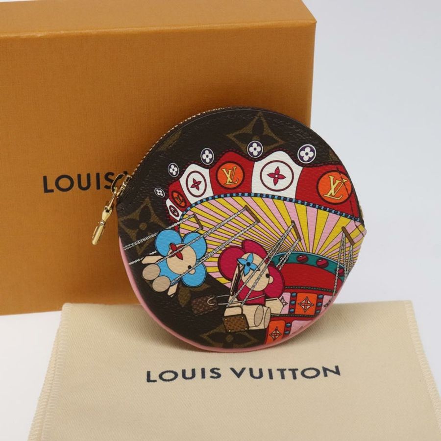 【日本直送】路易威登 Monogram Vivienne Porte Monnaie 圓形皮夾 M69757 LV 正品 MY089AM-11