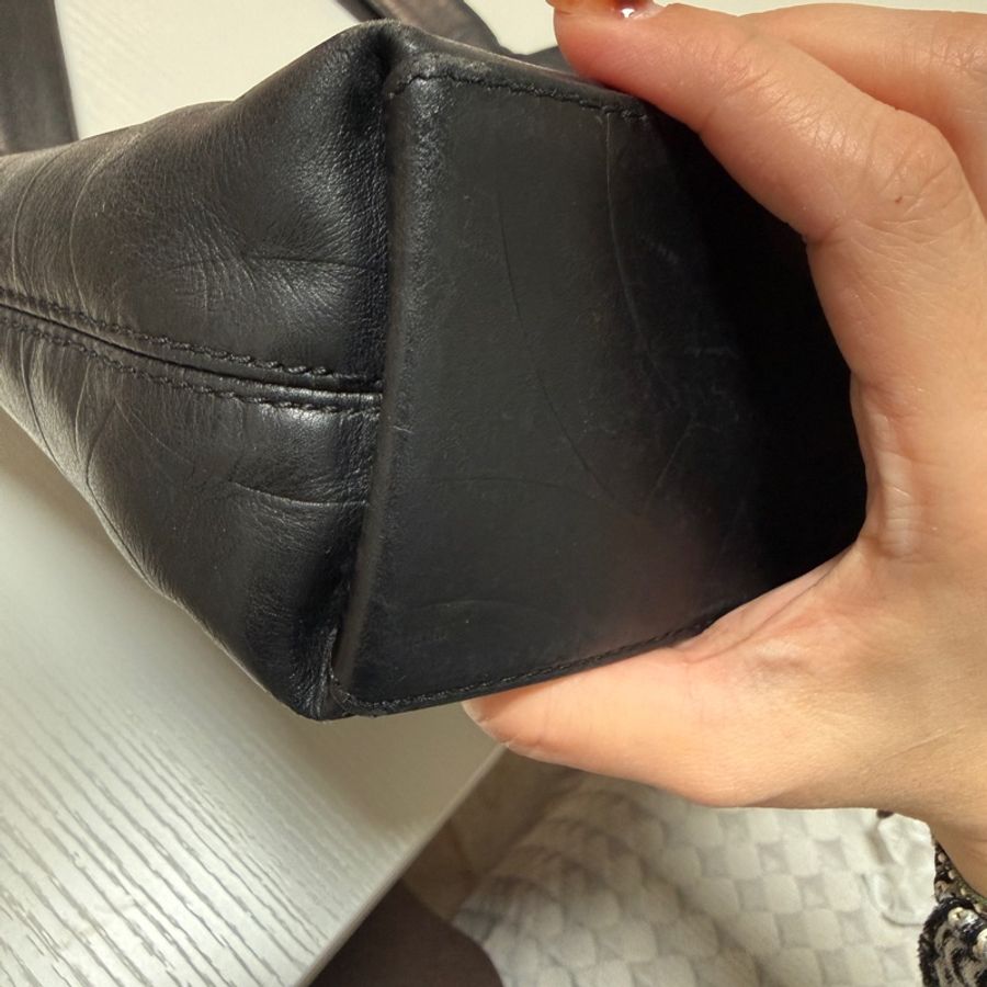 日本中古 Chanel 香奈兒肩背包 tote bag 黑色-2