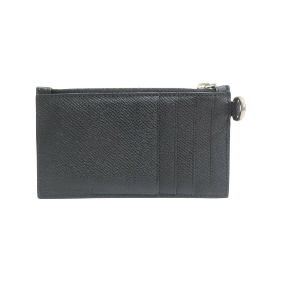 黑色皮革名片夾卡夾卡條項鍊 594548【Balenciaga 巴黎世家】 594548-1