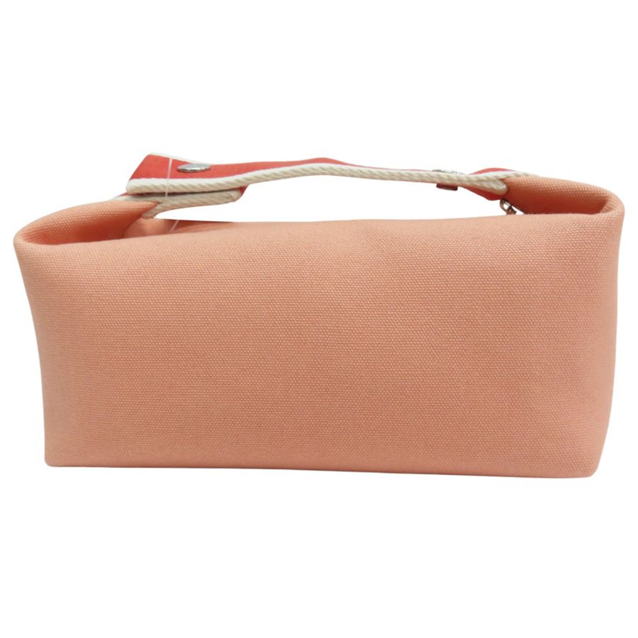粉色 帆布 Bride A Brac 手提包【HERMES 愛馬仕】-1