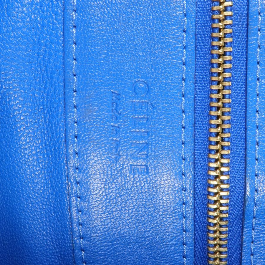 CELINE 皮革Cabas Tote金扣手挽袋-12