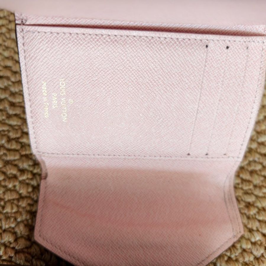 Louis Vuitton 路易威登 粉豆豆钱包 16年-5