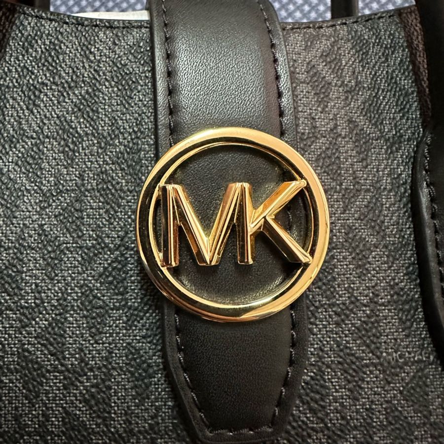 Michael Kors Gabby Small Top Zip Curve Satchel Crossbody Bag-4
