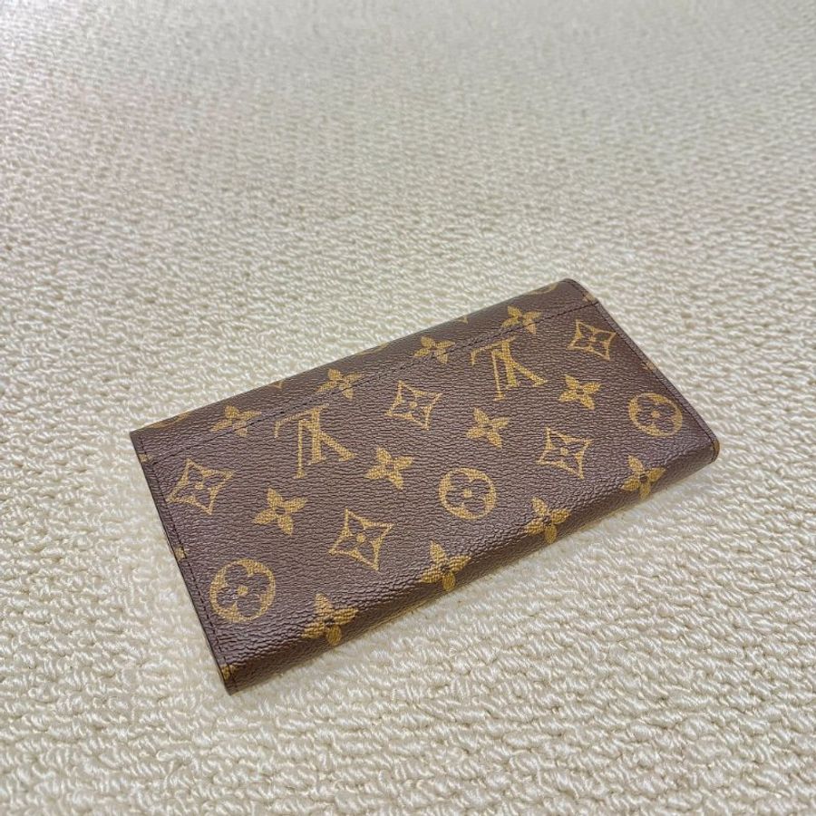 Louis Vuitton - 原花信封式下蓋長夾-1