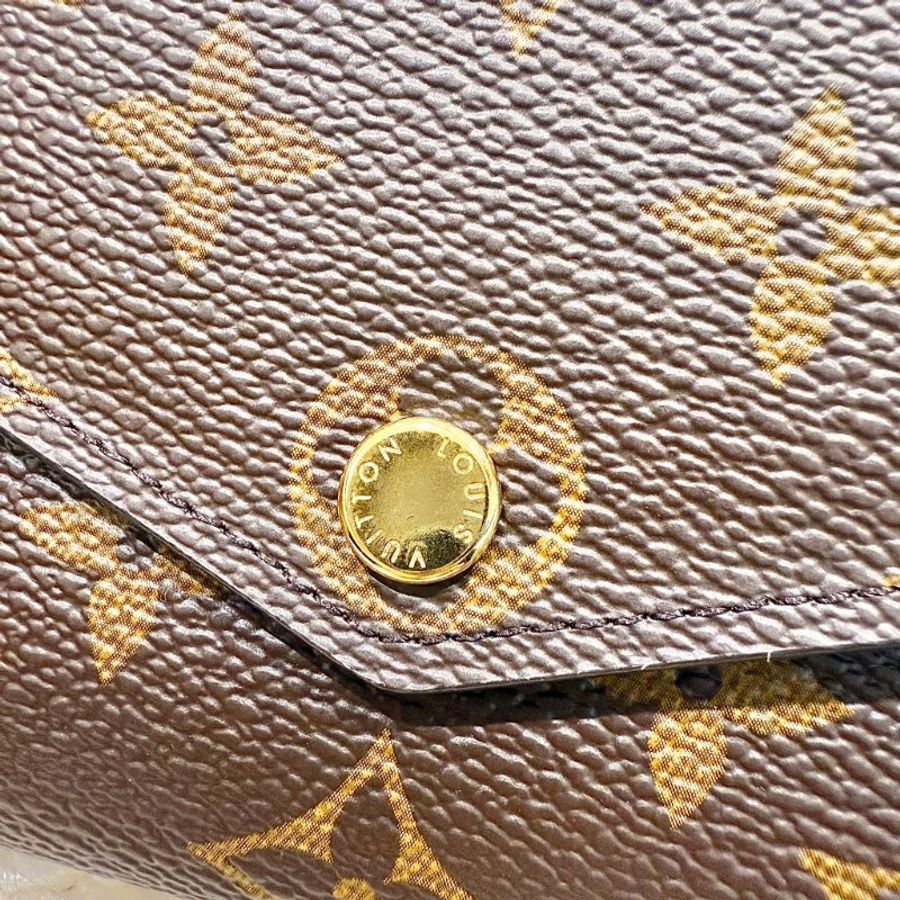 Louis Vuitton - 原花信封式下蓋長夾-15