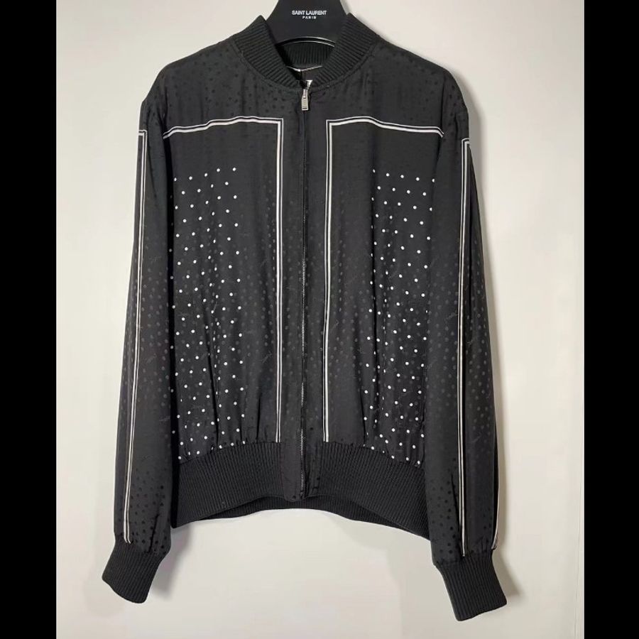 Saint Laurent YSL 聖羅蘭 男款棉質外套 48碼-4