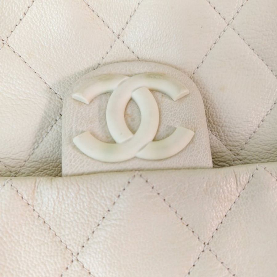 Chanel 香奈兒 白雪公主CF款hobo腋下包-6