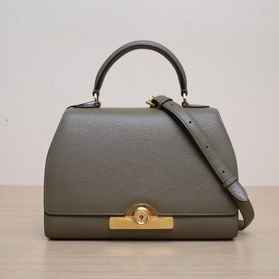 MOYNAT RejanePetite26灰色牛皮肩背包-1