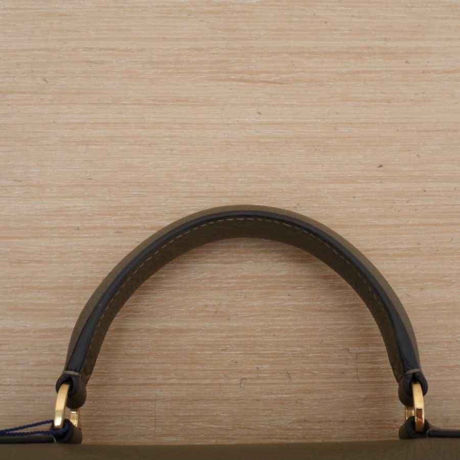 MOYNAT RejanePetite26灰色牛皮肩背包-2