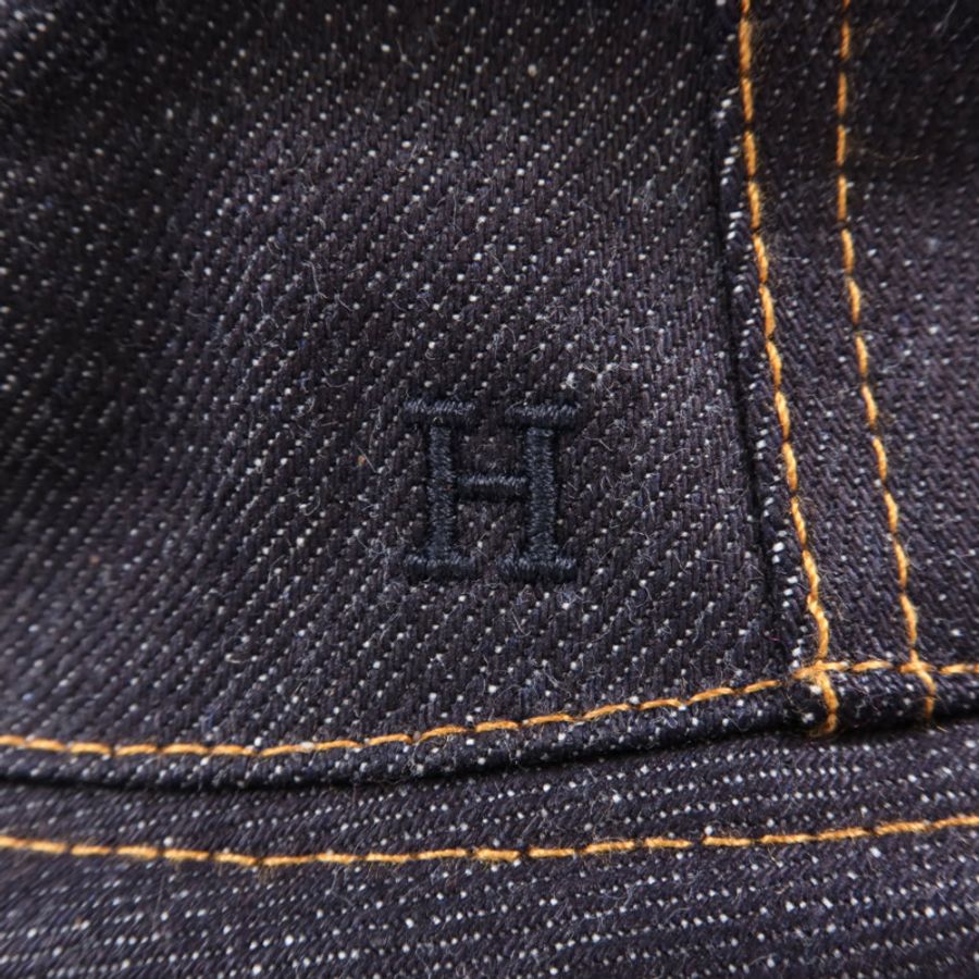 HERMES 牛仔布Homme Fred Hat帽子-5