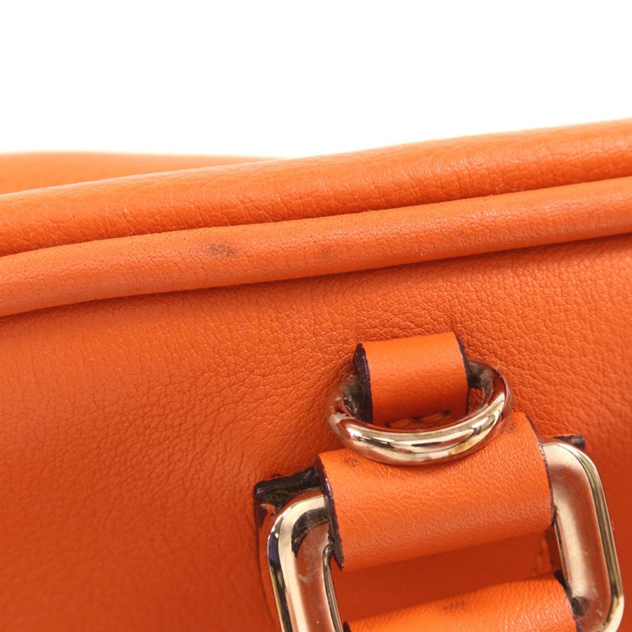 LOEWE 牛皮皮革2 Way Shoulder銀扣手挽肩背兩用袋-14