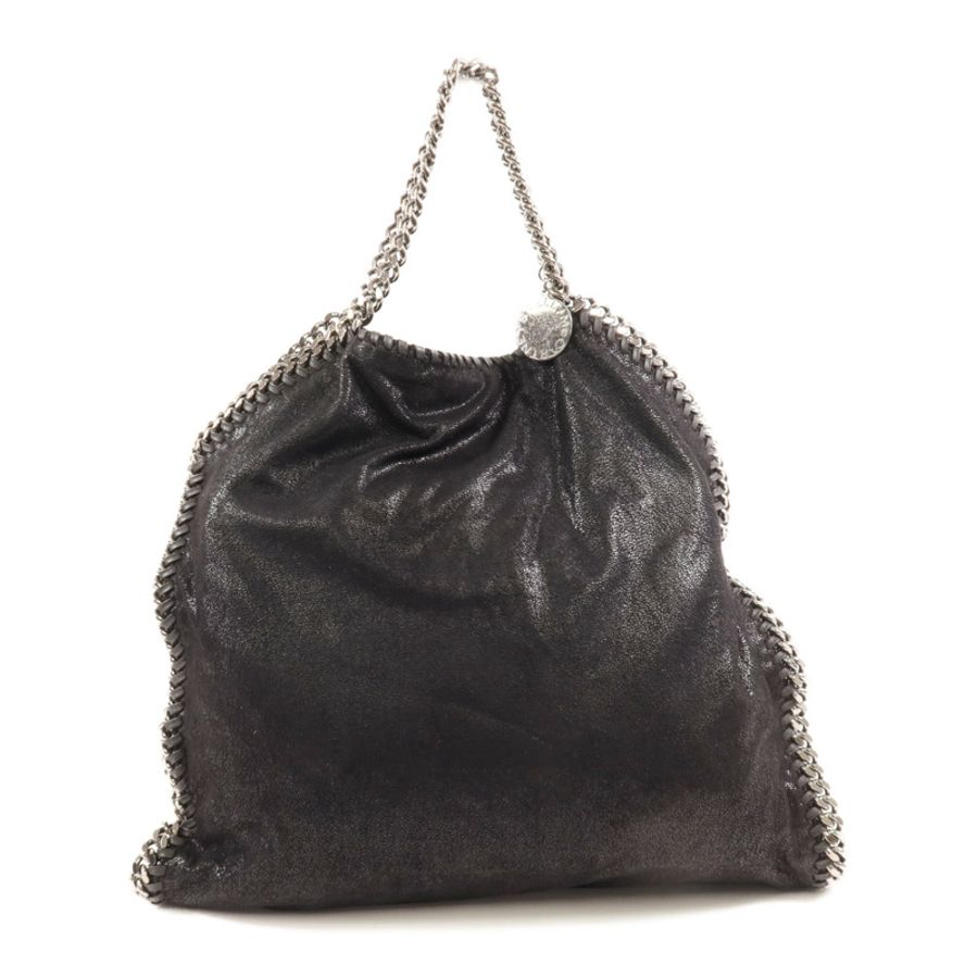 Stella McCartney 聚酯纖維2 Way Shoulder Bag銀扣手挽肩背兩用袋-1