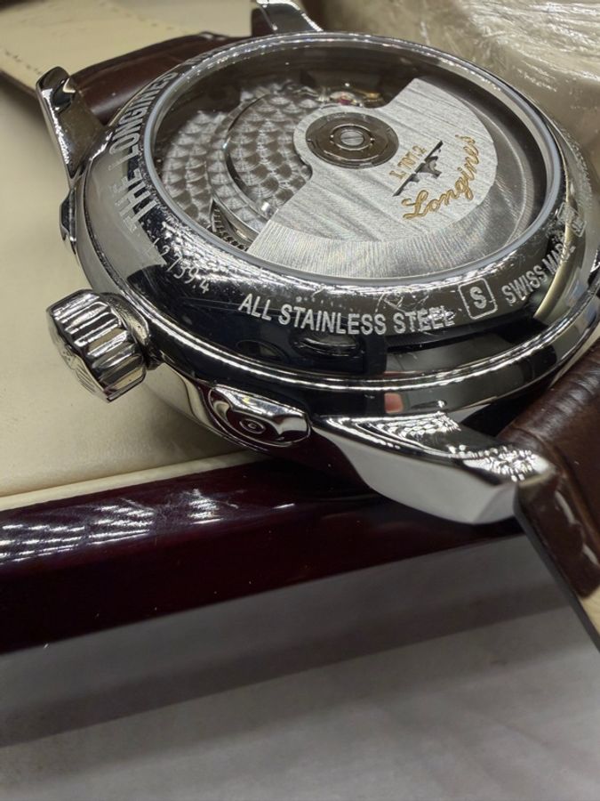 LONGINES 巨擘系列 四逆跳 (Longines Master Collection Retrograde)-6