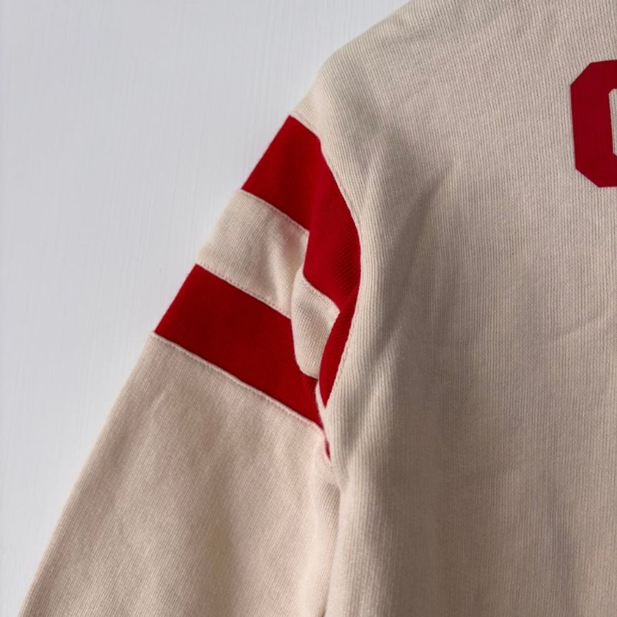 ::GUCCI:: 紅色字母LOGO 長袖棉T 童裝8號-9