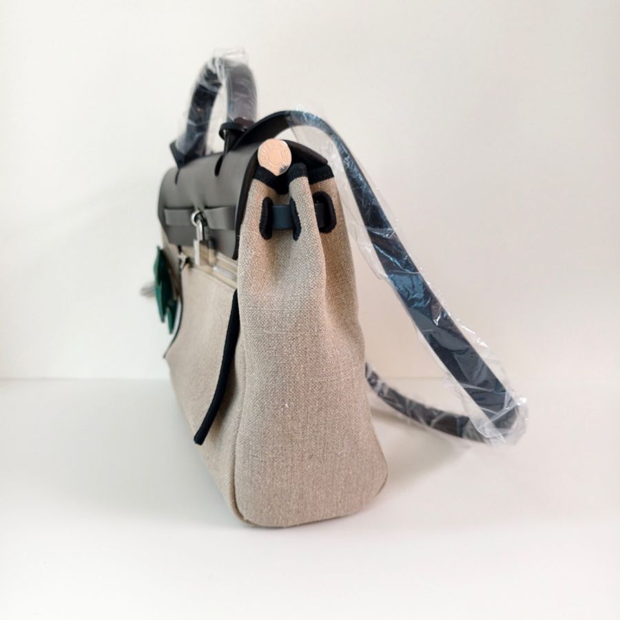 Hermes愛馬仕 Herbag 帆布包 單肩斜挎31 y刻-2