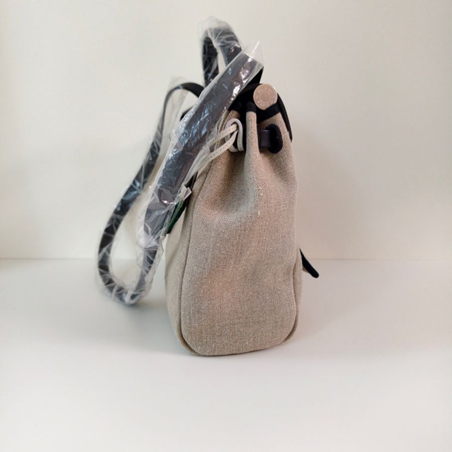Hermes愛馬仕 Herbag 帆布包 單肩斜挎31 y刻-3