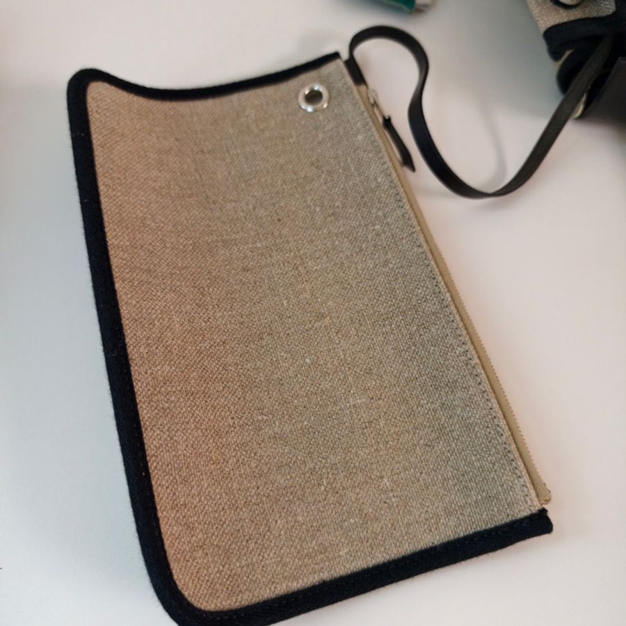 Hermes愛馬仕 Herbag 帆布包 單肩斜挎31 y刻-7