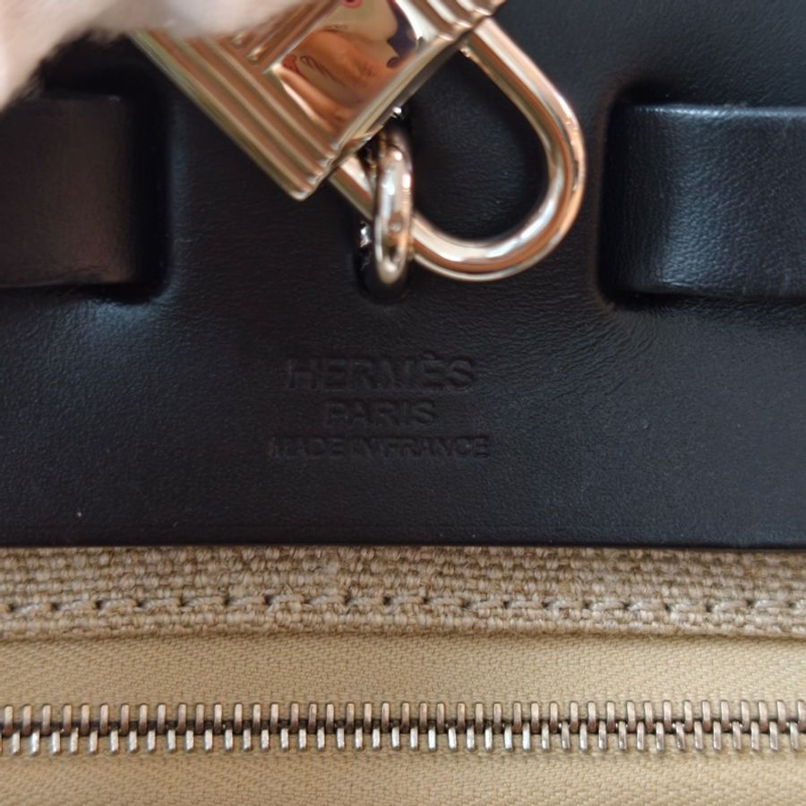 Hermes愛馬仕 Herbag 帆布包 單肩斜挎31 y刻-9