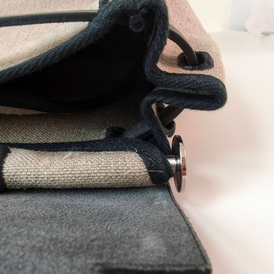 Hermes愛馬仕 Herbag 帆布包 單肩斜挎31 y刻-14